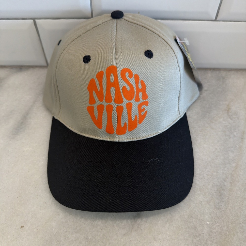 Nashville Khaki/black Hat Otto Flex Sm/med